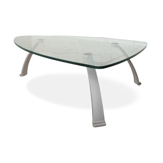 5021 Glass Coffee Table in Silver from Rolf Benz For Sale - Image 16 of 16