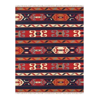 Pasargad Home Anatolian Multi Cotton Area Rug- 9' 0" X 12' 0" For Sale