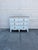 We have a beautiful vintage coastal farmhouse dresser for sale featuring a beautiful coastal blue painted finish, a warm...