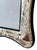 Metal 1980s Art Nouveau Style Silverplated Floral Picture Frame With Scalloped Silhouette for 3"x5" of 4"x6" Image For Sale - Image 7 of 13