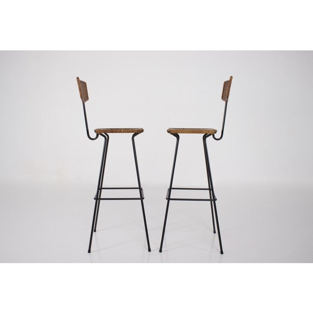 Black Set of Modern Routine Stools by Erwin Behr, 1890s For Sale - Image 8 of 15