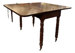 American Antique Mahogany Drop Leaf Table