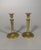 Pair of Bronze Candlesticks from the Empire Period, Early 19th Century For Sale