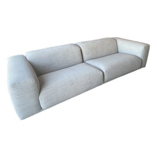 Modern Design Within Reach Kelston 115" Sofa For Sale