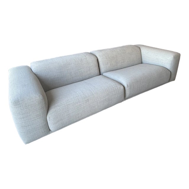Modern Design Within Reach Kelston 115" Sofa For Sale
