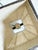 Louis Sognot Style Bamboo & Cotton Table Lamp For Sale - Image 10 of 12