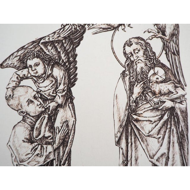 Cécile Reims, The War Between the Past and the Present, 20th Century, Etching For Sale - Image 9 of 10