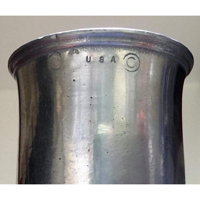 Wilton Armetale Pewter Goblets A Pair Chairish