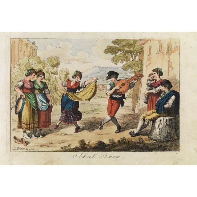 Nuova Raccolta di Cinquanta Costumi - Suite of Original Etchings by B. Pinelli 1815-16 For Sale - Image 3 of 3