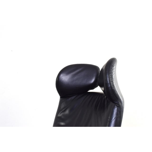 Wink Leather Chair by Toshiyuki Kita for Cassina, 1980s For Sale - Image 9 of 18