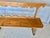 Wood 19th Century Italian Pine Frattino Design Bench For Sale - Image 7 of 12