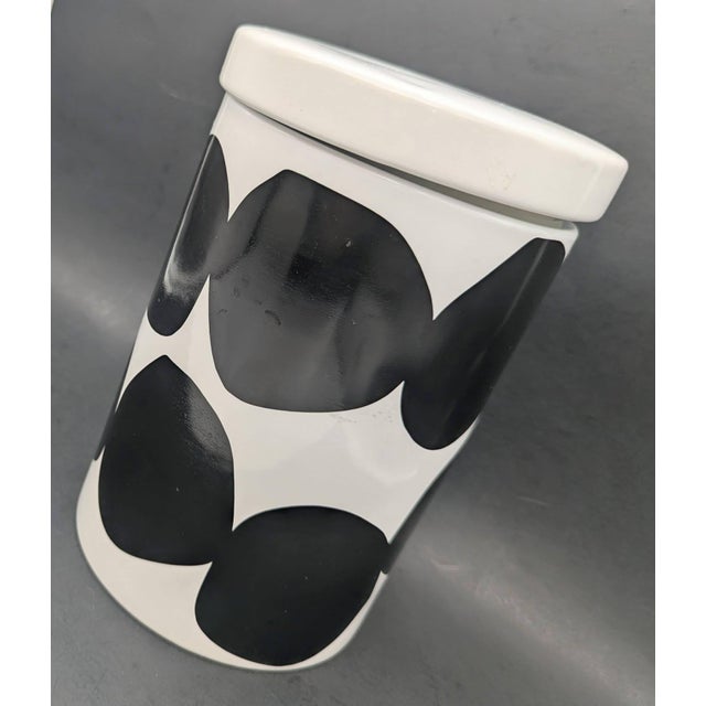 Marimekko Ceramic Kitchen Canister For Sale In Miami - Image 6 of 11