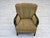 Brown Vintage Danish Lounge Chair in Dark Beech, 1950s For Sale - Image 8 of 18