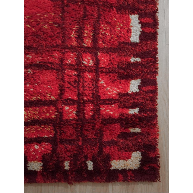 Mid-Century Modern Rug in Wool, Germany, 1970s For Sale - Image 4 of 9