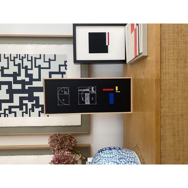 Jo Niemeyer, Golden Mean Construction, 2023, Mixed Media, Paper For Sale - Image 3 of 5