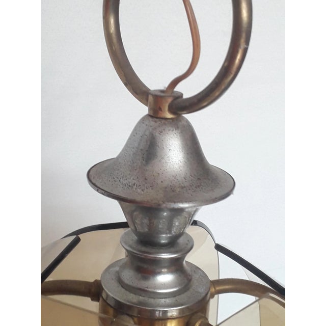 Metal Ceiling Lamp from Veca, 1970s For Sale - Image 7 of 8