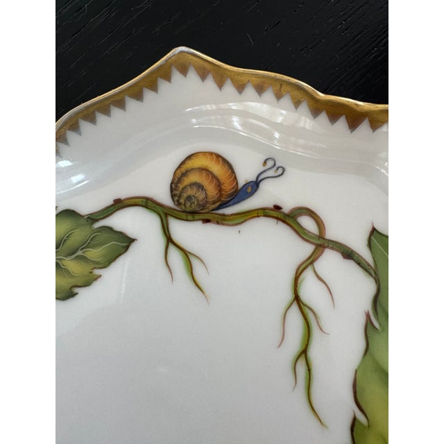 Anna Weatherely Butterfly Spring in Budapest Handpainted Porcelian Series Cream & Sugar With Serving Trey For Sale In New York - Image 6 of 10