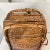 Wood Vintage Japanese Tall Basket With Carrying Handles Attributed to Takashimaya, Chinoiserie, Academia Styles For Sale - Image 7 of 11