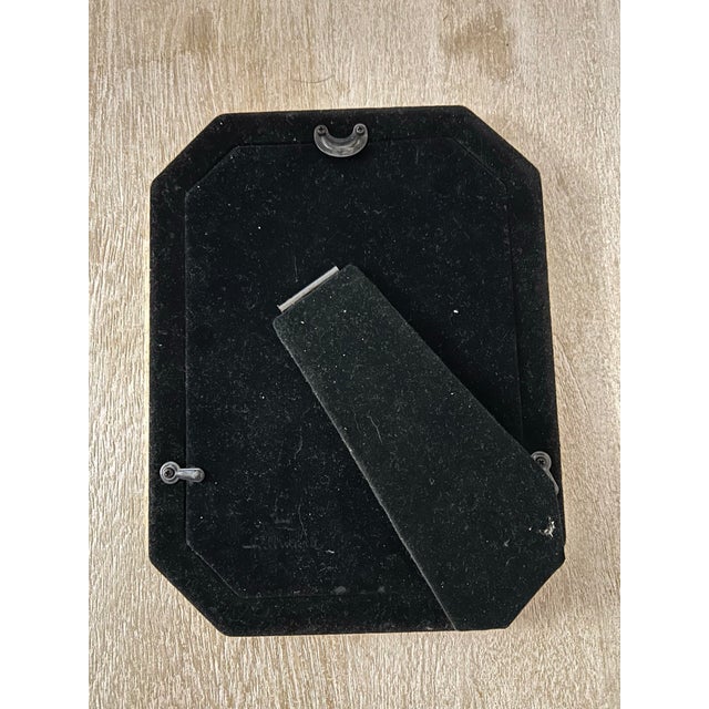 Elevate your favorite memory or artwork with this striking vintage picture frame. Crafted with a brilliant, highly...