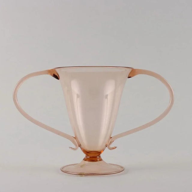 Dragonfly Shaped Glass Vase by Vittorio Zecchin, Italy, 1920s For Sale - Image 3 of 9