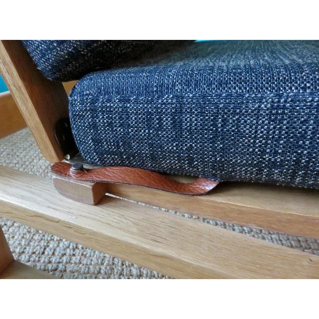 Vintage Lounge Chair in Light Oak by Borge Mogensen for Fredericia, Denmark, 1965 For Sale - Image 6 of 13
