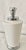 Late 20th Century Vintage Restoration Hardware Lido Collection Ceramic Soap Dispenser - White & Chrome Excellent Condition. For Sale - Image 5 of 8