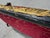 1930s Lovely Louis XVI Gold & Red Satin Walnut Victorian Sofa Settee For Sale - Image 4 of 12
