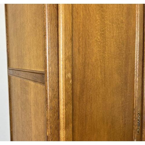 Vintage French Wardrobe in Oak For Sale - Image 11 of 13