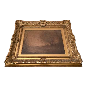 Antique Museum Quality Impressionist Painting Gold Frame