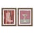 Willa Heart Ole Girl Pearl and Beatrice by Willa Heart in Walnut Frame, Set of 2 Mini Art Prints For Sale - Image 4 of 4