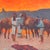 The Shadows at the Water Hole From the Painting by Frederic Remington 1908 Chromolithograph For Sale - Image 9 of 12