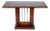 Austrian Chrome Lyre Base Flip Top Table For Sale