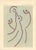 Signed limited-edition modernist print by S. Alandlay, numbered 42/48 in pencil. A highly stylized bird is constructed...
