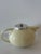 Vintage Villeroy & Boch "The Tisane" Pattern Teapot Embossed Floral Design Cream Color Metal Lid 500 ML For Sale - Image 11 of 17