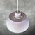 Vintage Danish Horn Ceiling Lamp in Violet, 1970s For Sale - Image 4 of 7