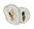 Large Natural Split Pair Crystal Quartz Geode. #2 For Sale - Image 4 of 12