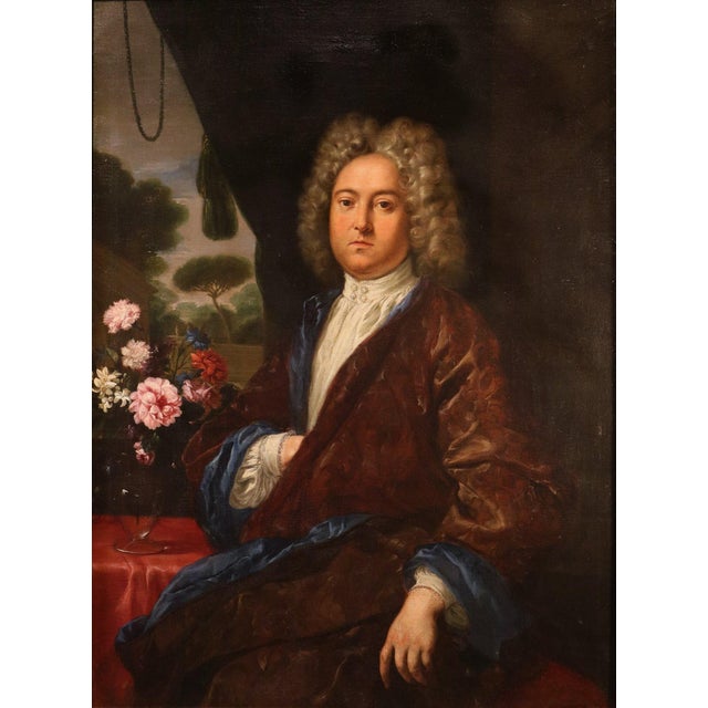 Anton Raphael Mengs (Aussig, 1728 - Rome, 1779) Workshop Portrait of a Gentleman Oil on canvas (135 x 99 cm - Framed 148 x...
