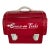 Red and White Snap-on Tools Ceramic Cookie Jar For Sale