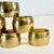 Brass Mid-Century Hollywood Regency Boho Chic Brass Napkin Rings - Set of 6. For Sale - Image 8 of 8
