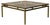 Mid-Century Modern Paris Brass Smoked Glass Coffee Table from Maison Jansen, 1950s For Sale