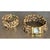 Metal Vintage Fr Coconut Beaded Bracelet For Sale - Image 7 of 12