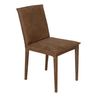 NOIR Newton Dining Chair, Brown Leather For Sale