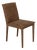 NOIR Newton Dining Chair, Brown Leather For Sale