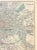 Victorian Map of London, England & Thames by Edward Stanford, 1857 For Sale - Image 3 of 5