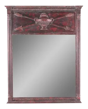 Vintage Italian Wooden Mirror
