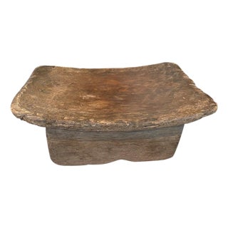 Antique Wood African Stool For Sale