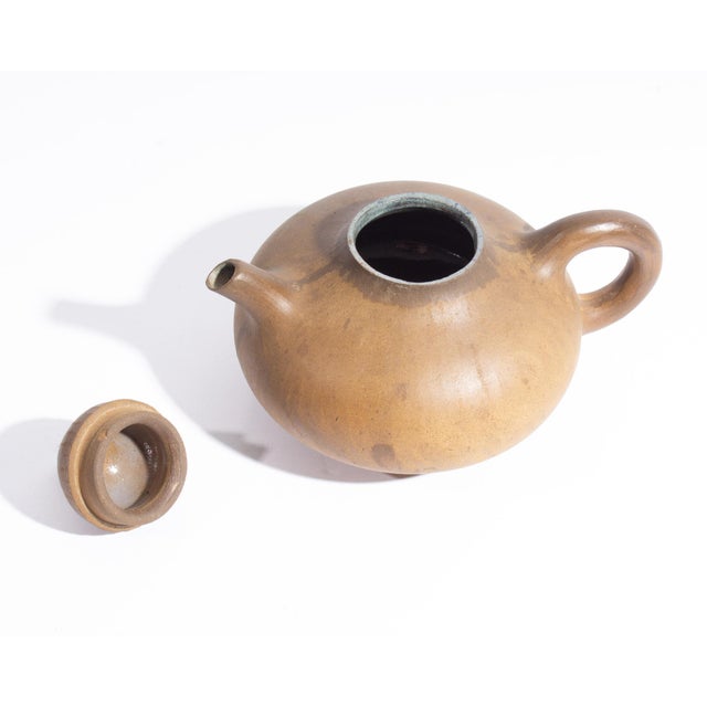 Mid-Century Modern 1951 Jørgen Møller-Petersen Denmark Teapot For Sale - Image 3 of 8