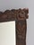 Antique Hand-Carved Wall Mirror with Floral Roses, 1890s For Sale - Image 9 of 17