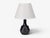 Søholm Stentøj, Danish Modern Table Lamp, Blue Stoneware, Denmark, 1960s For Sale - Image 4 of 12