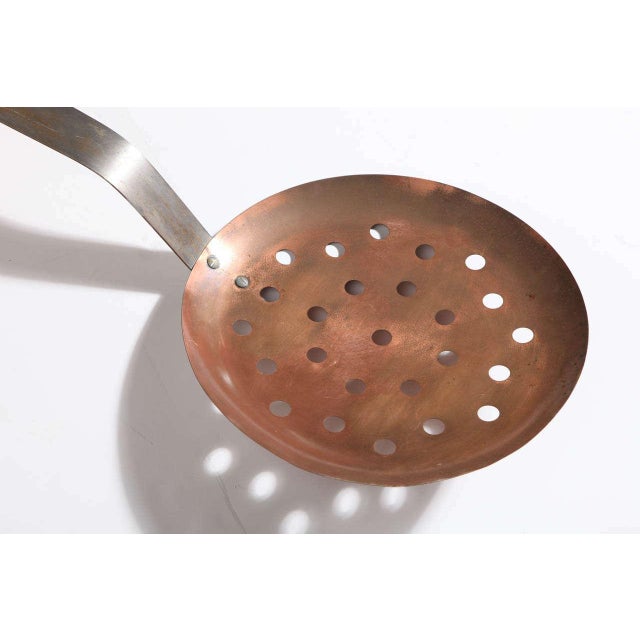 1970s Curtis Jere "Giant Kitchen Utensil Series" Copper Spoon Wall Relief For Sale - Image 5 of 10